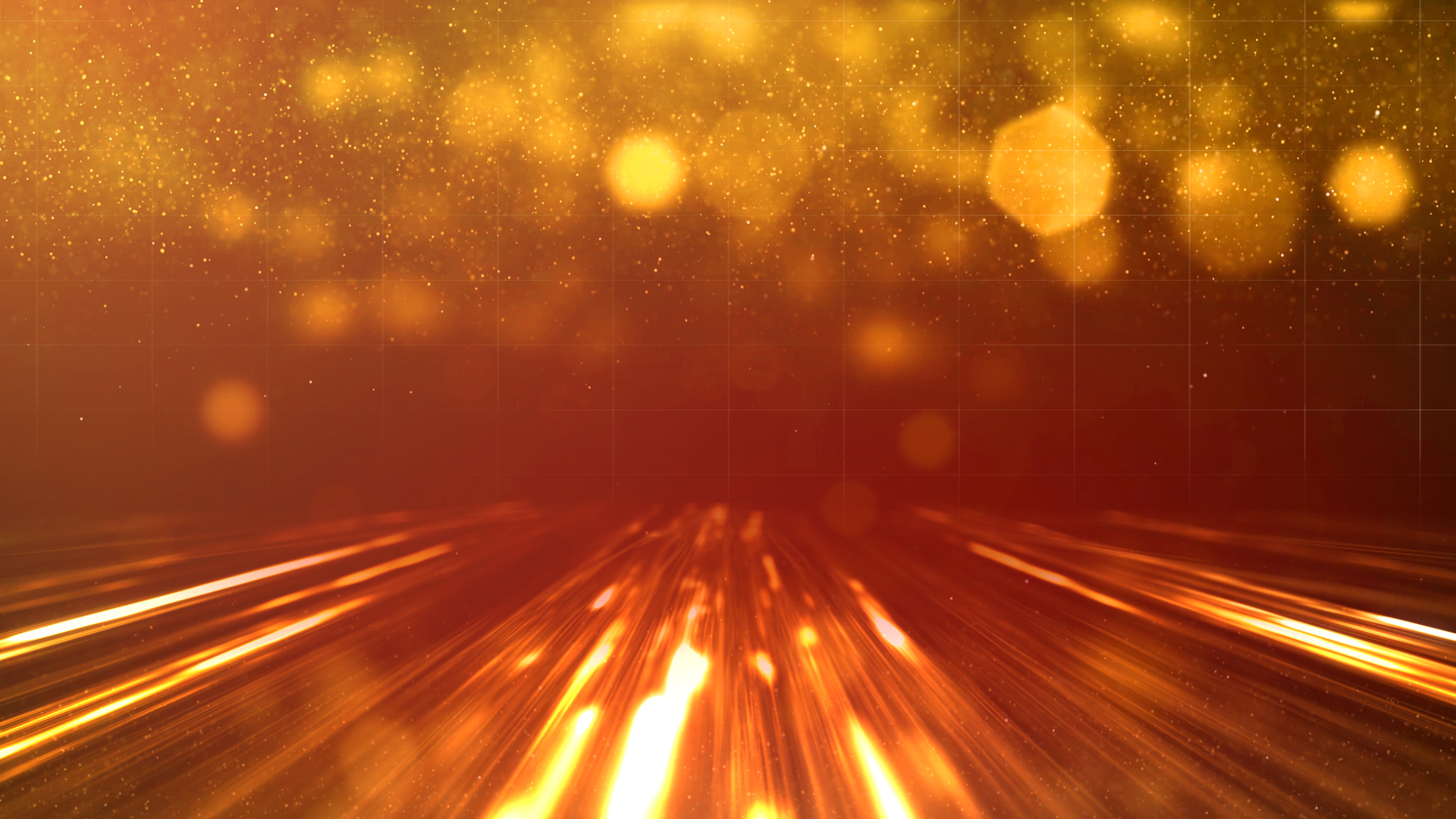 大气金色粒子年会颁奖典礼背景视频ae模板视频的预览图