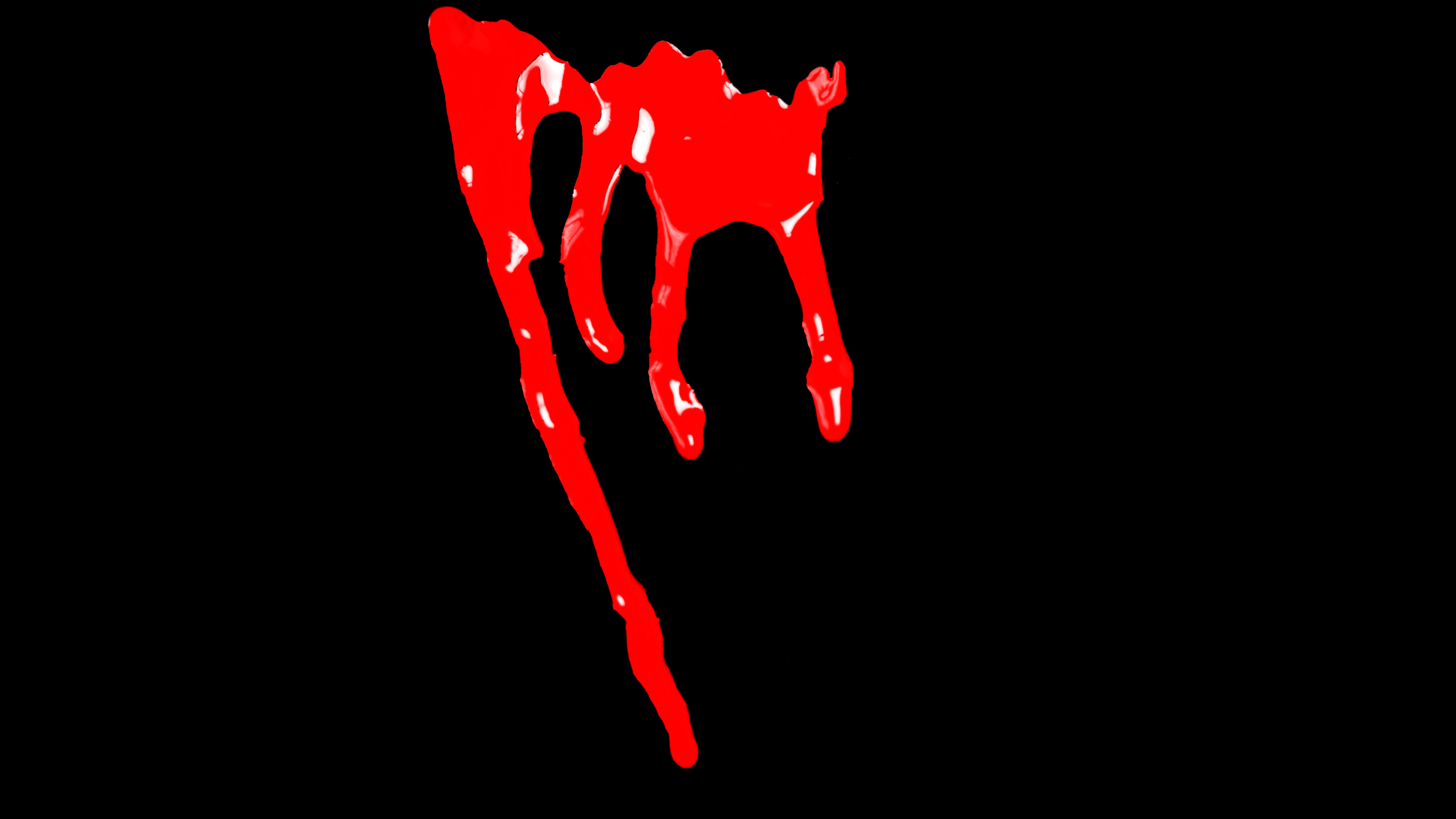 惊悚红色血液元素视频ae模板视频的预览图