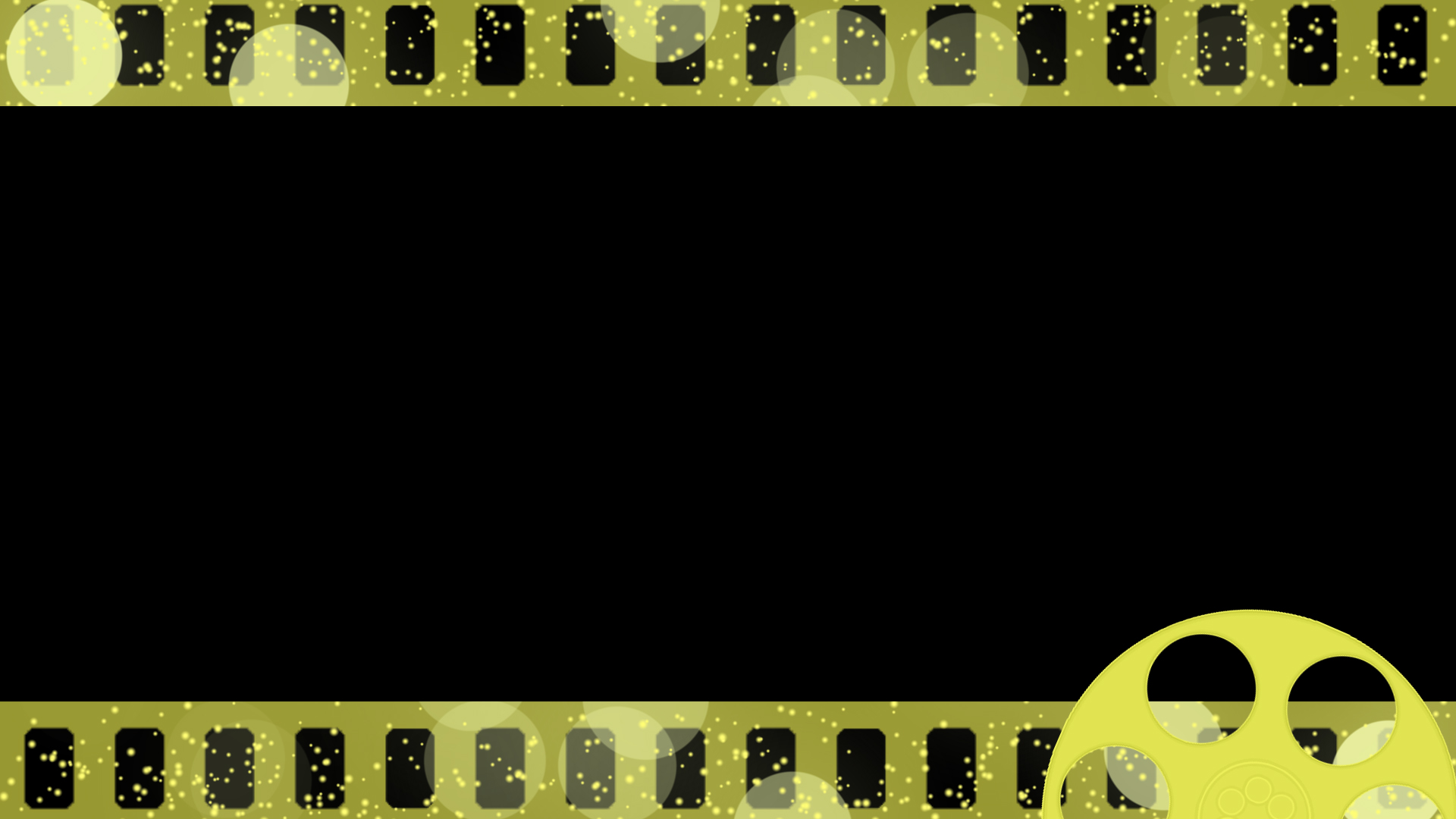 金色粒子胶片带通道视频AE模板视频的预览图
