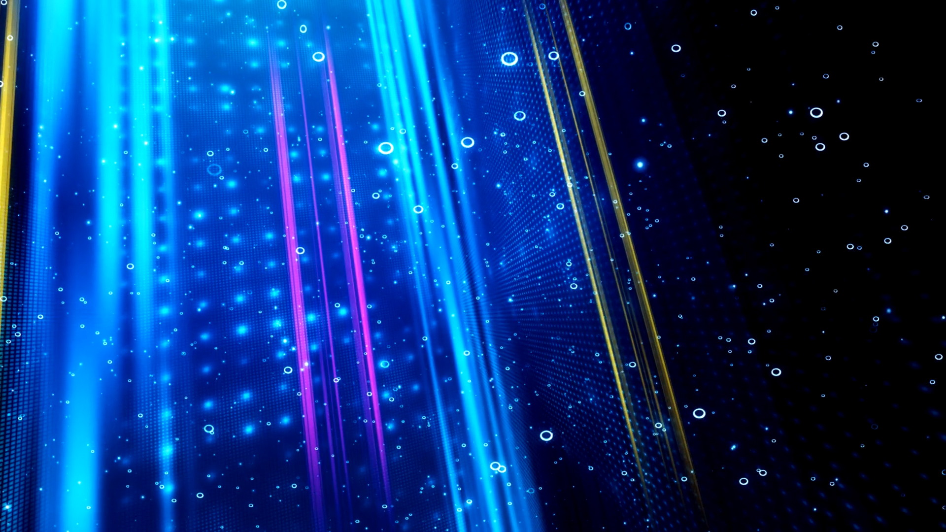 蓝色科技炫酷唯美动态背景led视频视频的预览图