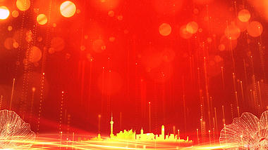红金背景装饰素材视频视频的预览图