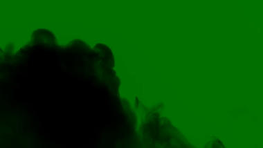 黑色烟雾散开合成抠像素材视频的预览图