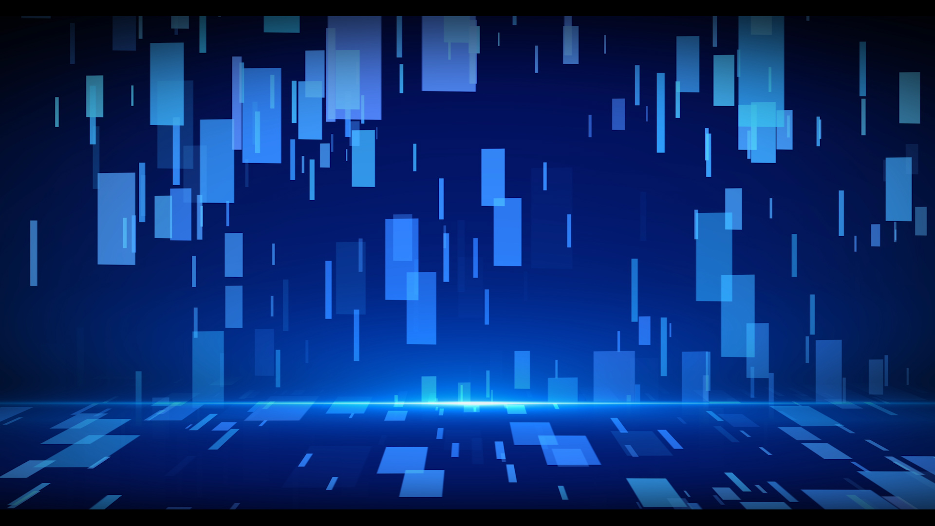 蓝色科技粒子背景视频素材视频的预览图