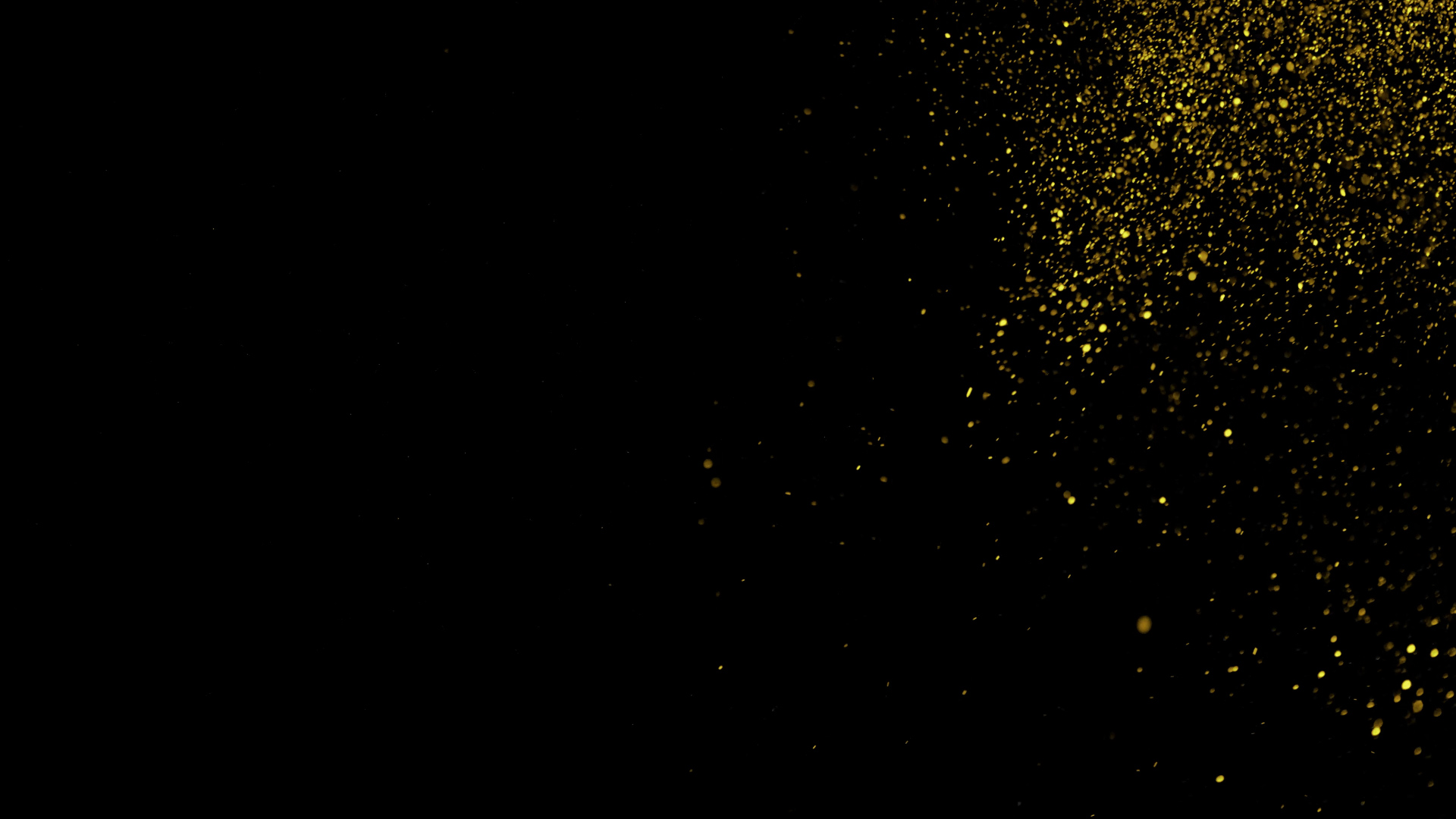 金粉粒子特效素材透明视频MOV视频视频的预览图