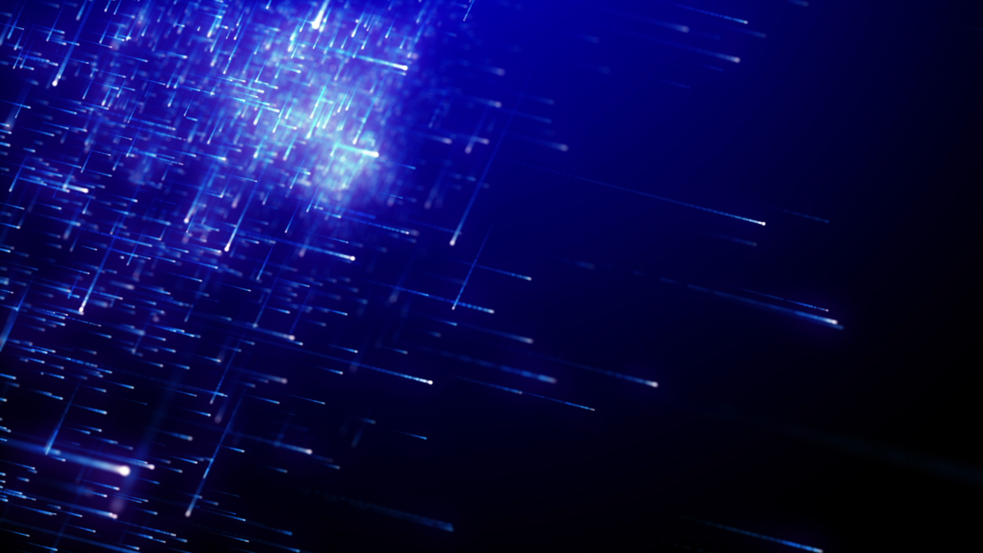 蓝色科技震撼粒子动态视频视频的预览图