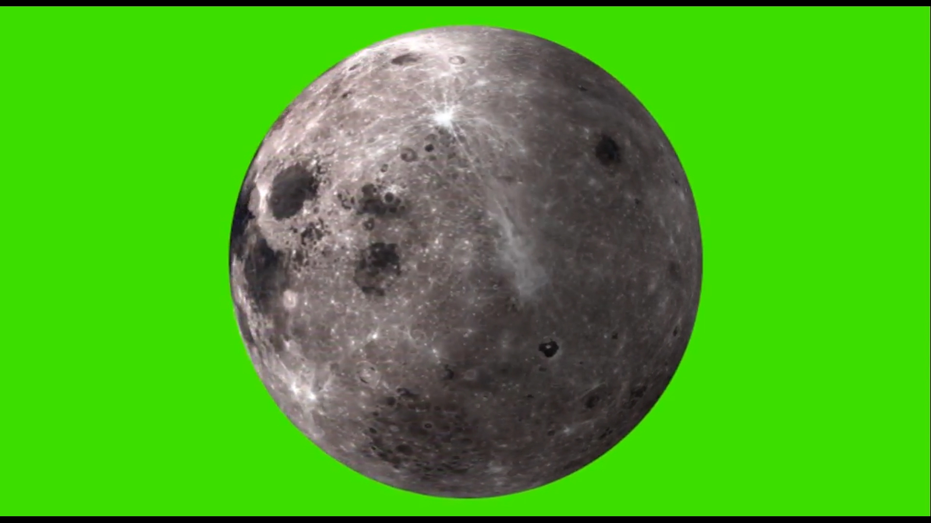 大月亮旋转展示抠像素材视频的预览图