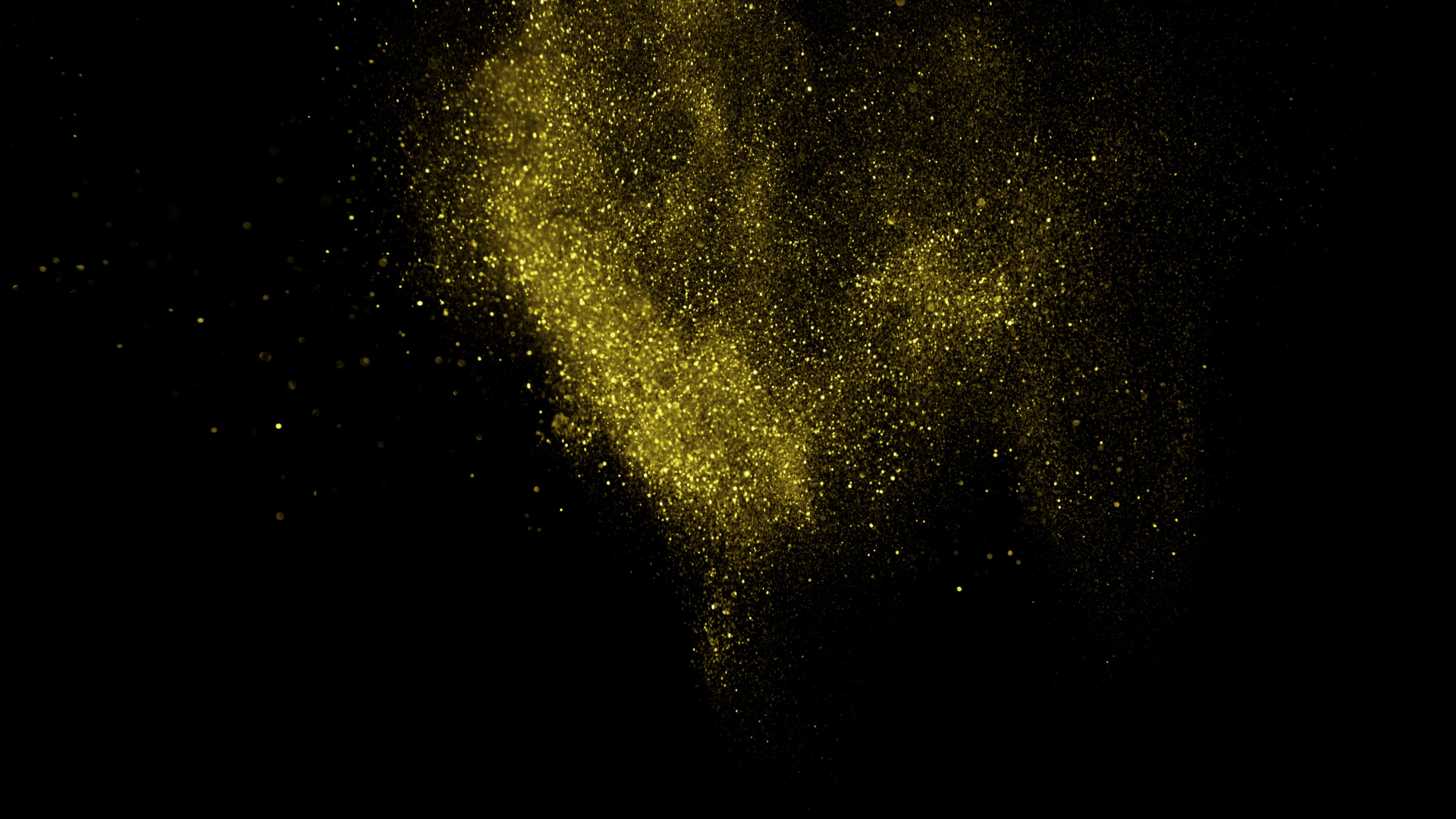 金粉粒子特效素材通道视频MOV视频视频的预览图