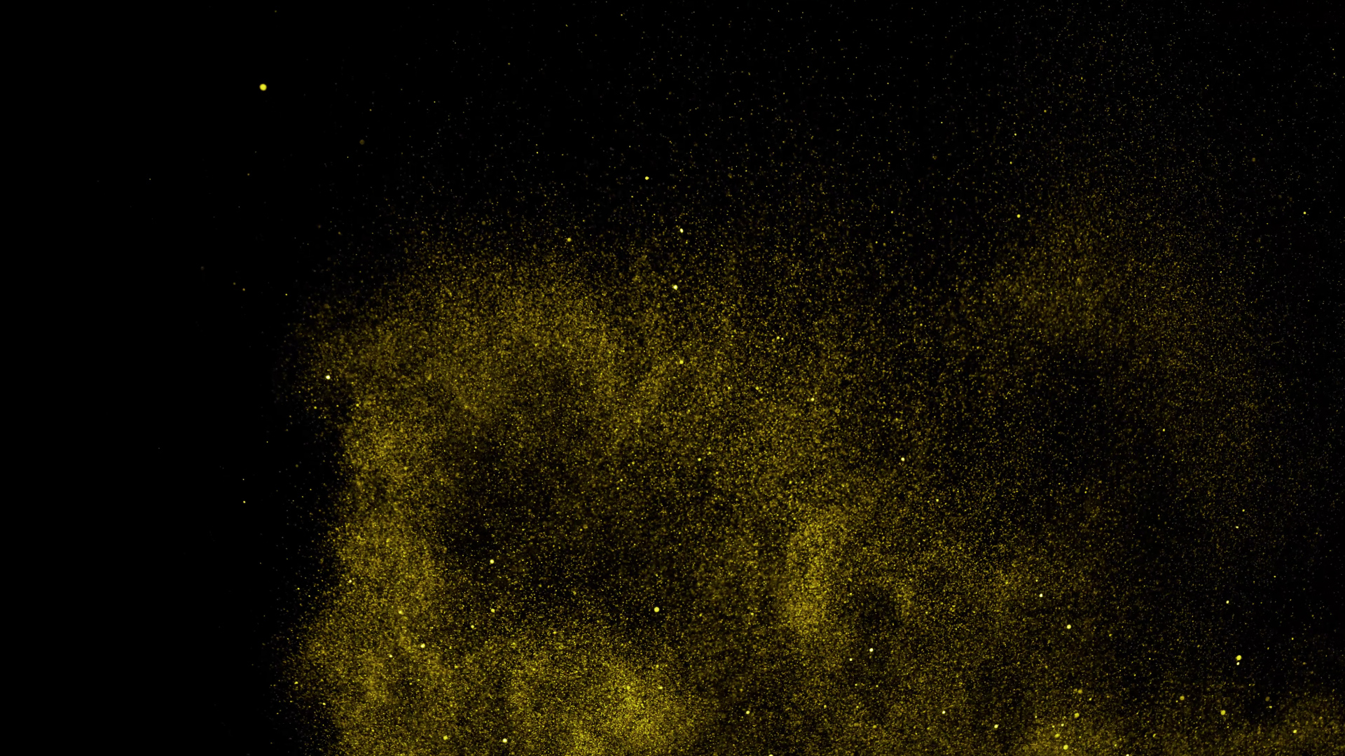金粉粒子特效视频素材透明通道视频MOV视频的预览图