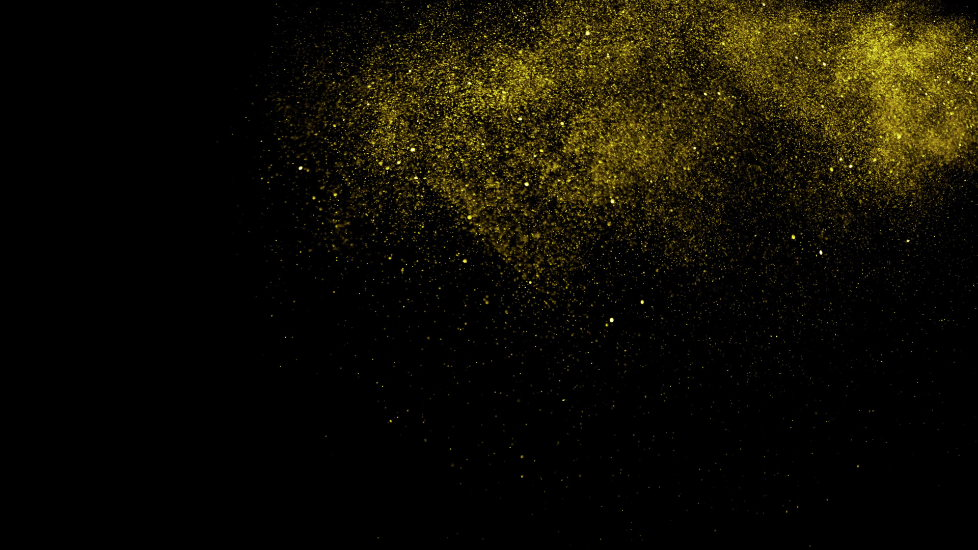 金粉粒子效果特效素材透明通道视频MOV视频的预览图