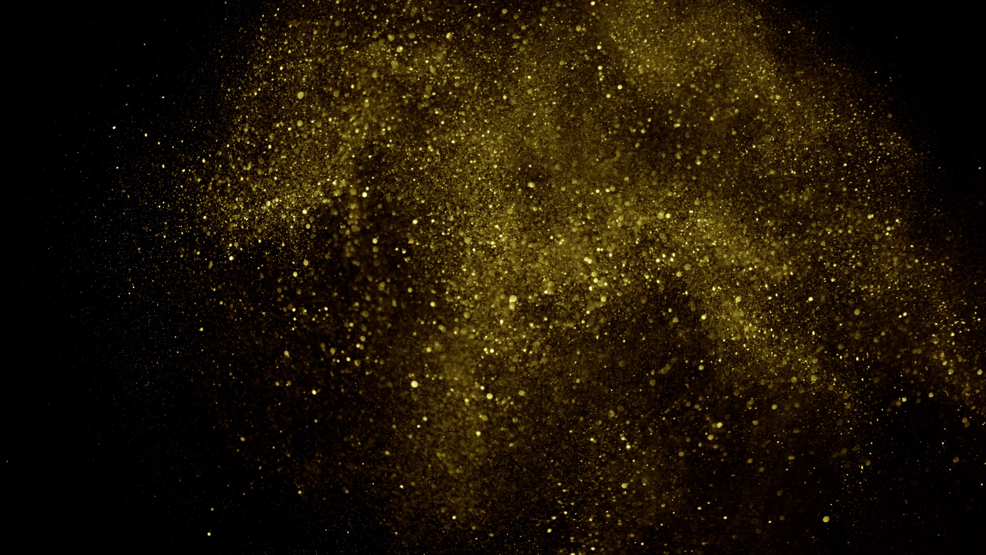 金粉粒子特效素材透明通道MOV视频视频的预览图