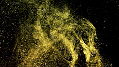 金粉粒子素材透明通道视频MOV视频视频的预览图