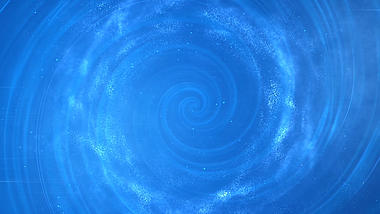 螺旋蓝色粒子动态展示素材视频的预览图