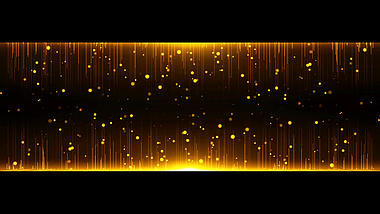 宽屏舞台金色大气粒子led视频素材视频的预览图