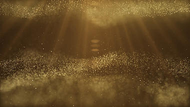 金色粒子动态展示年会素材视频的预览图