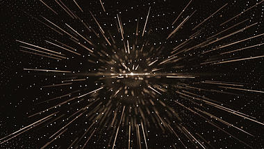 梦幻大气粒子圆形背景led视频视频的预览图