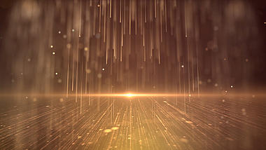 金色粒子动态舞台led视频视频的预览图