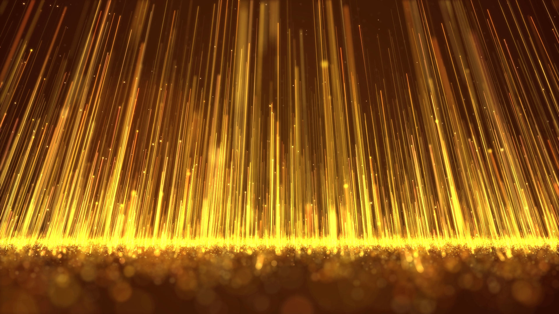 金色粒子掉落舞台视频素材视频的预览图