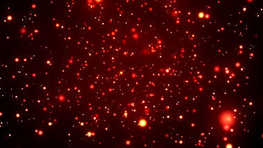 红色粒子动态展示led视频素材视频的预览图