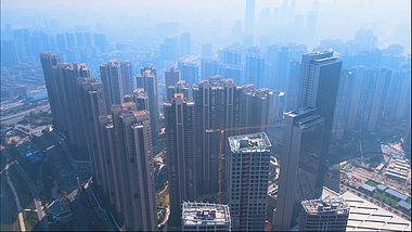 长沙城市高层物业住宅城市地产视频的预览图