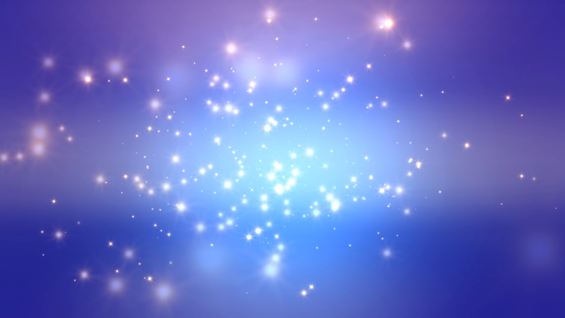 朦胧粒子光斑动态背景素材视频的预览图