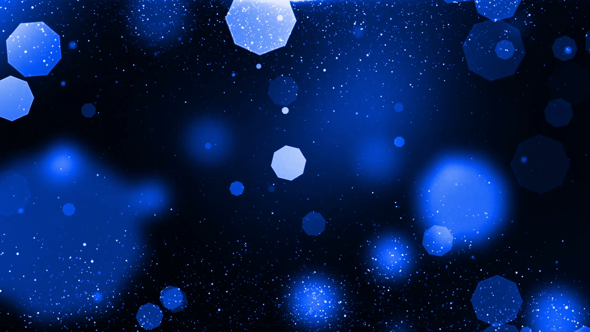 蓝色粒子光斑动态展示视频视频的预览图