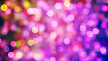 唯美紫色梦幻光斑粒子舞台背景视频视频的预览图