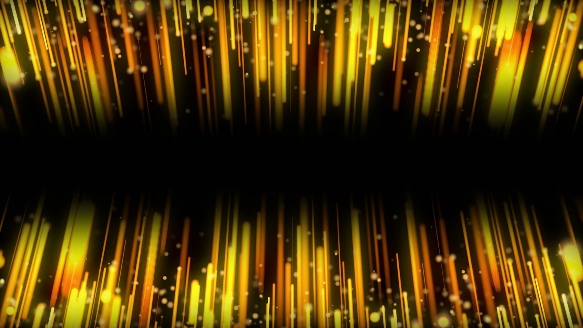 原创金色粒子光束上升空间感元素背景视频视频的预览图