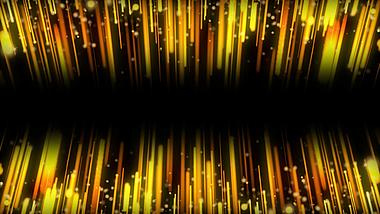 原创金色粒子光束上升空间感元素背景视频视频的预览图