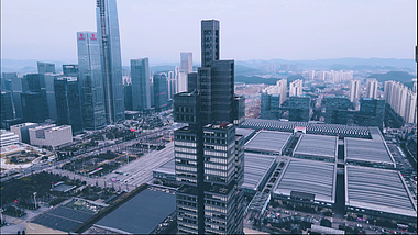 贵阳201大厦城市建筑航拍视频的预览图