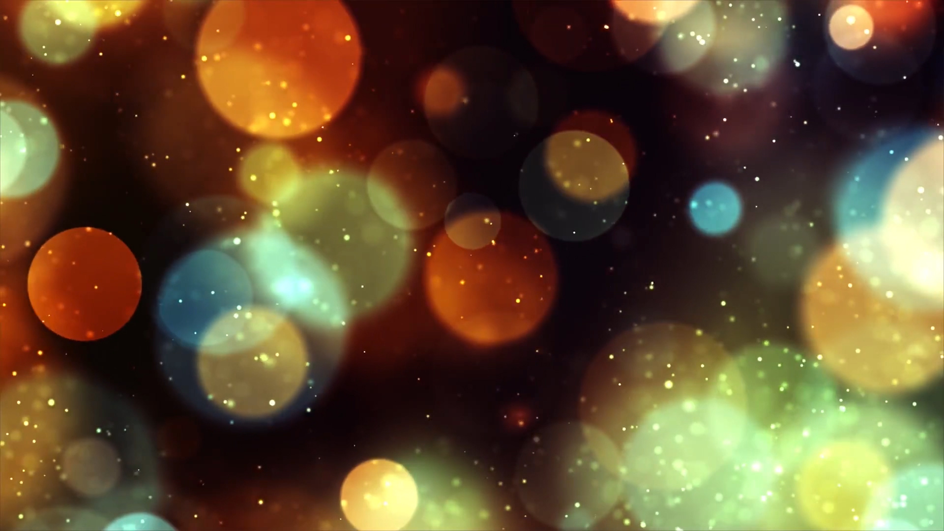 金色唯美大气光斑光晕粒子动态舞台视频视频的预览图