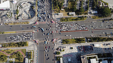 4k航拍广州东莞城市交通视频的预览图