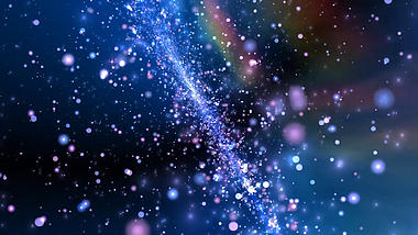 炫酷大气粒子星空视频素材视频的预览图