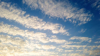 唯美1080P天空的白云云层延时摄影空镜视频视频的预览图