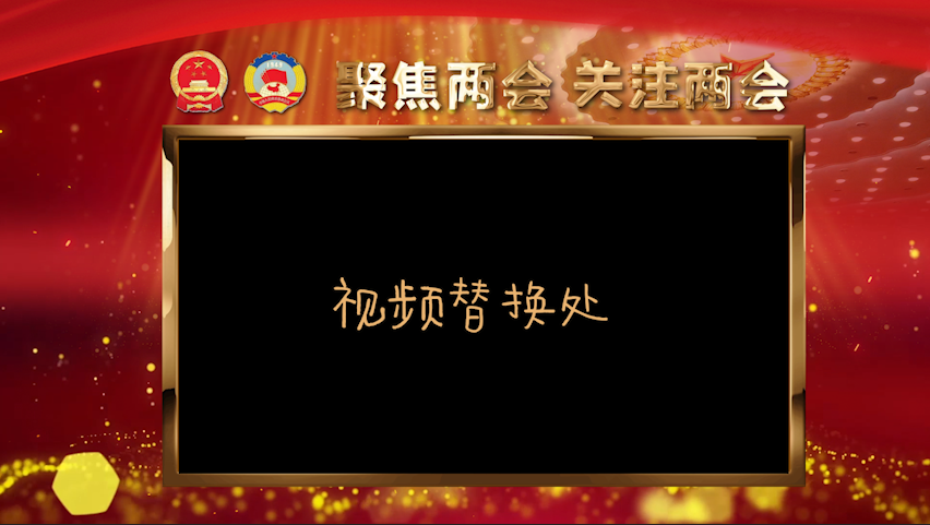 两会建党红色粒子视频展示AE模板党政党建视频的预览图