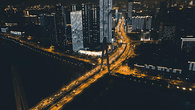 4K武汉城市建筑月湖桥航拍实拍视频视频的预览图