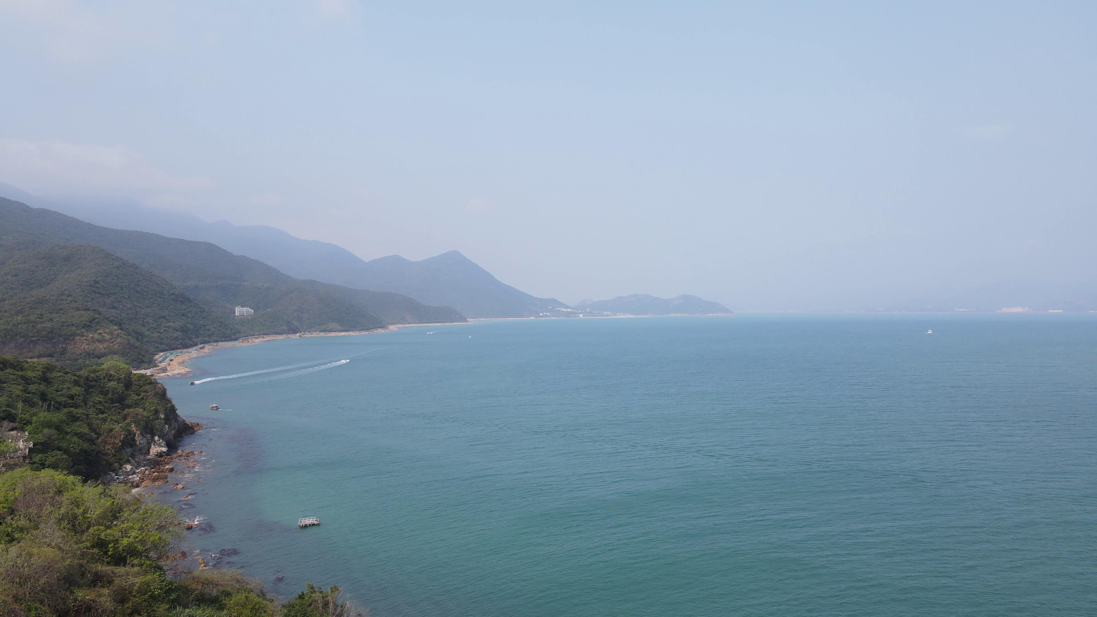 4K航拍大海风景自然风景视频视频的预览图