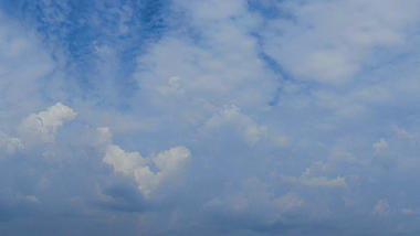 4k实拍唯美蓝天白云天空云朵云层延时摄影视频的预览图