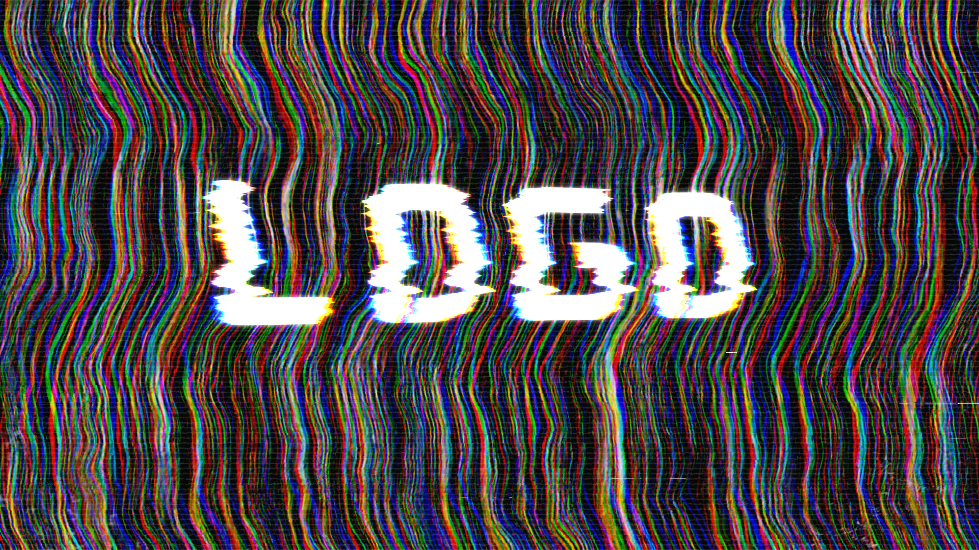 复古电视噪点信号损坏LOGO片头片尾演绎AE视频模板视频的预览图