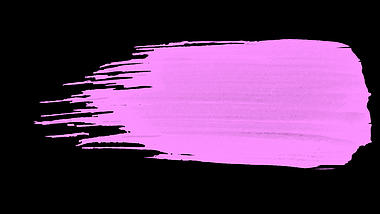 紫色笔刷字幕条视频特效AE模板视频的预览图