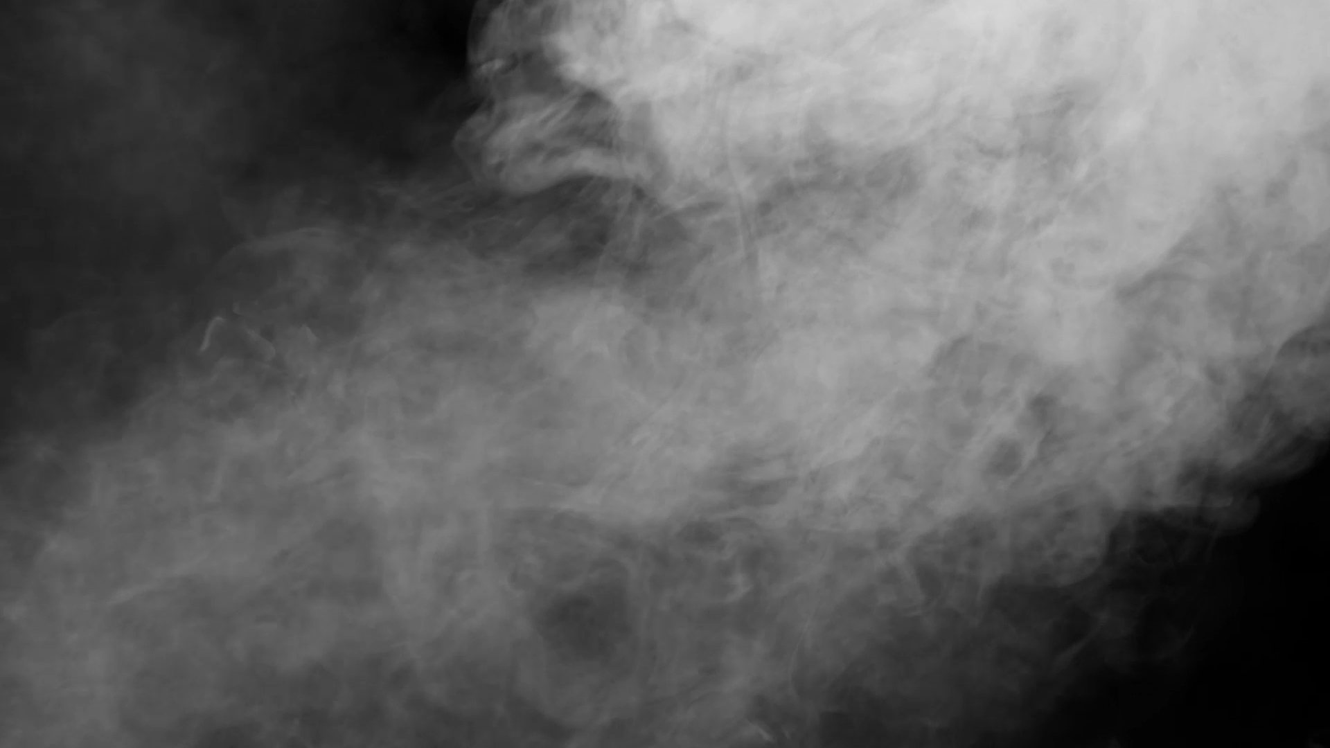 大白色烟雾粉尘素材通道视频AE模板视频的预览图
