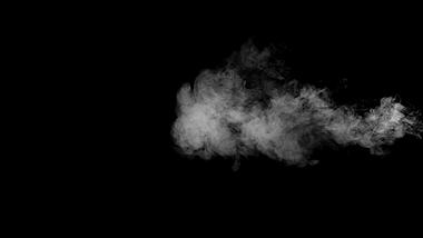 右边烟雾粉尘素材通道视频AE模板视频的预览图