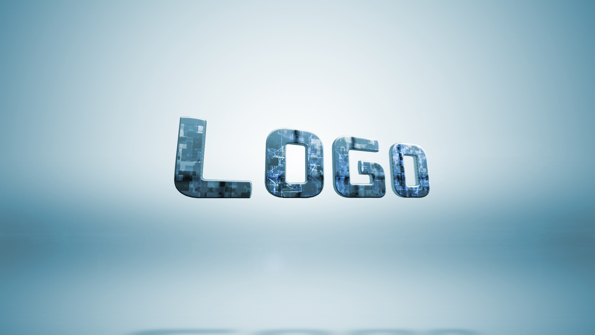 简洁快速光效企业LOGO片头片尾演绎AE视频模板视频的预览图