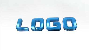 简洁干净光效企业LOGO片头片尾演绎AE视频模板视频的预览图