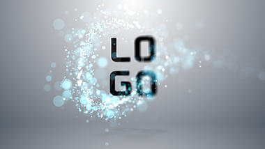 简洁光效粒子线条企业LOGO片头片尾演绎AE视频模板视频的预览图