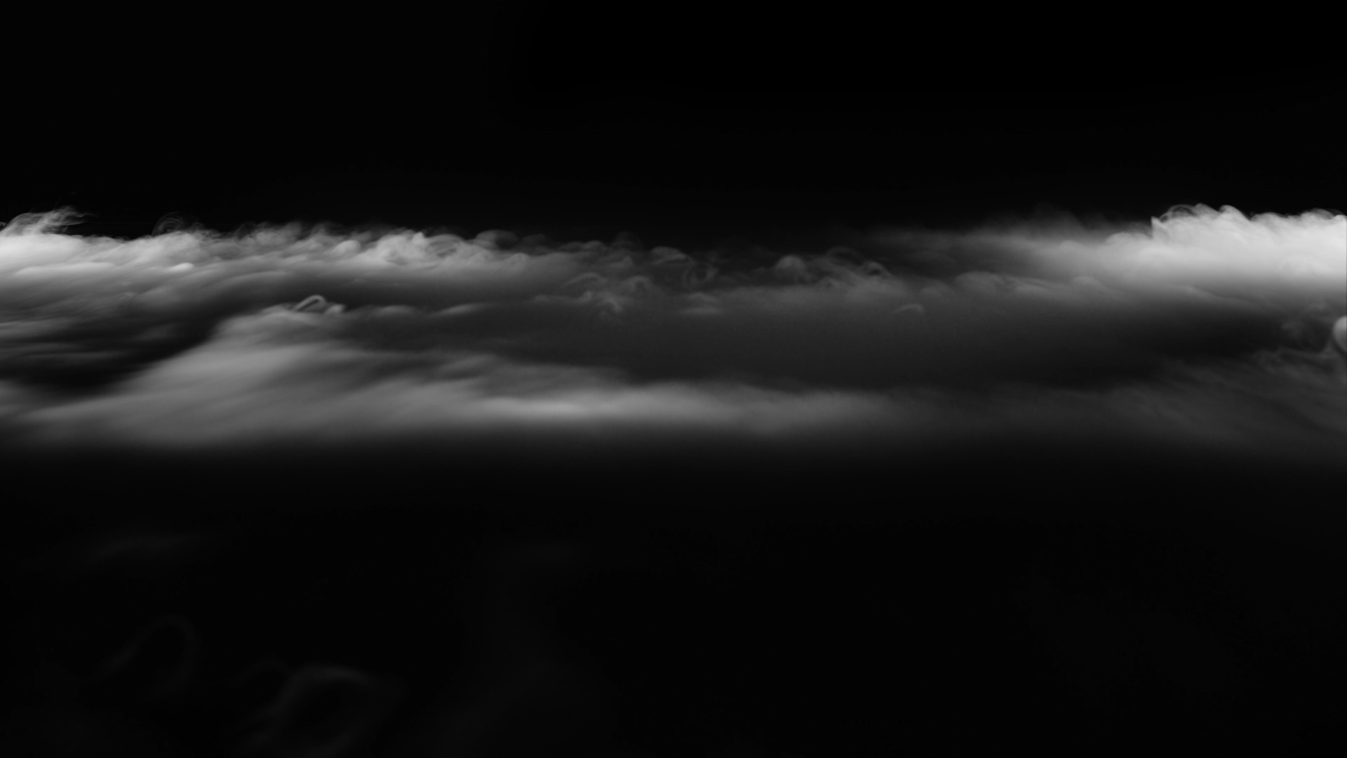 白色山雾烟雾通道视频AE模板MOV视频的预览图