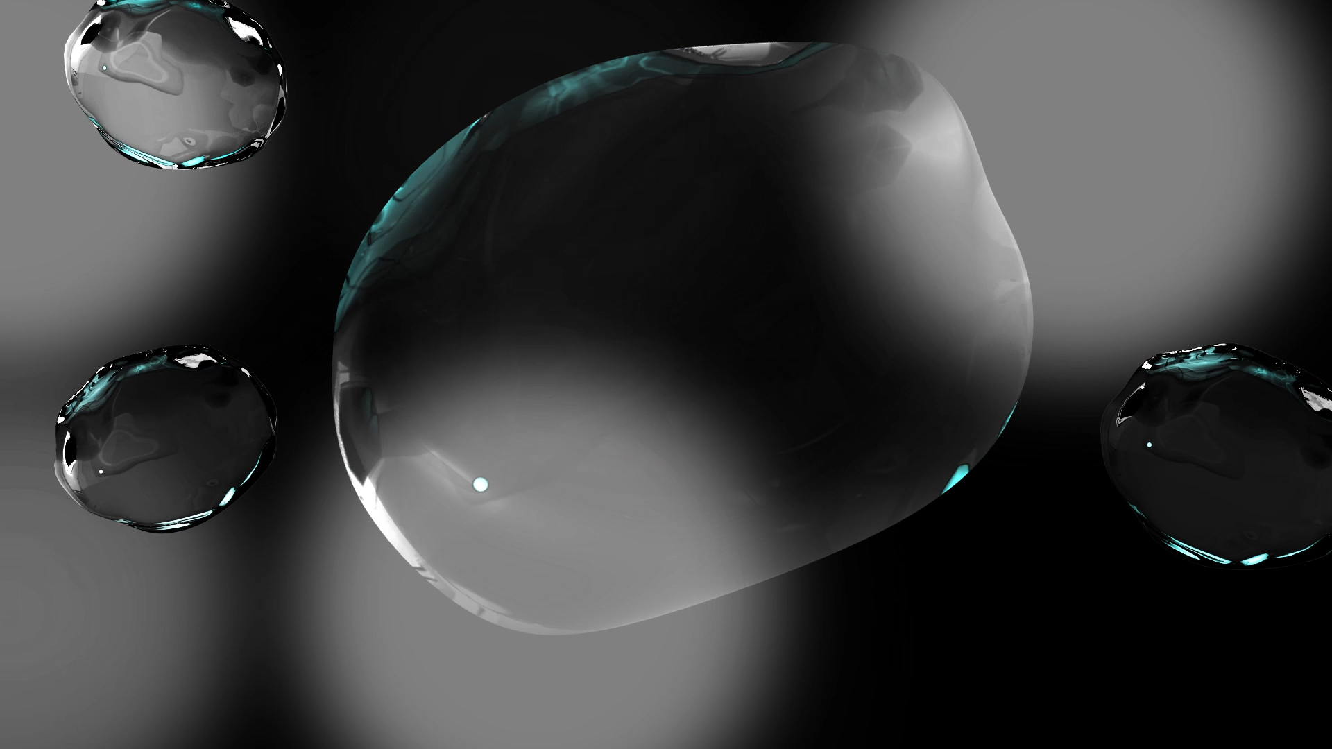 原创酸性风水泡黑色时尚动态背景AE模板视频的预览图
