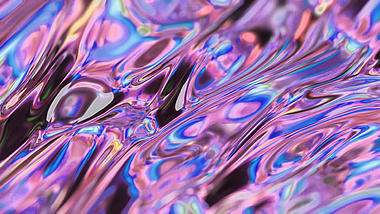 原创镭射酸性创意渐变紫色动态背景AE模板视频的预览图