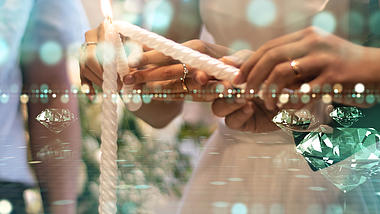 520情人节表白日唯美钻石结婚婚礼相册PR模板视频的预览图