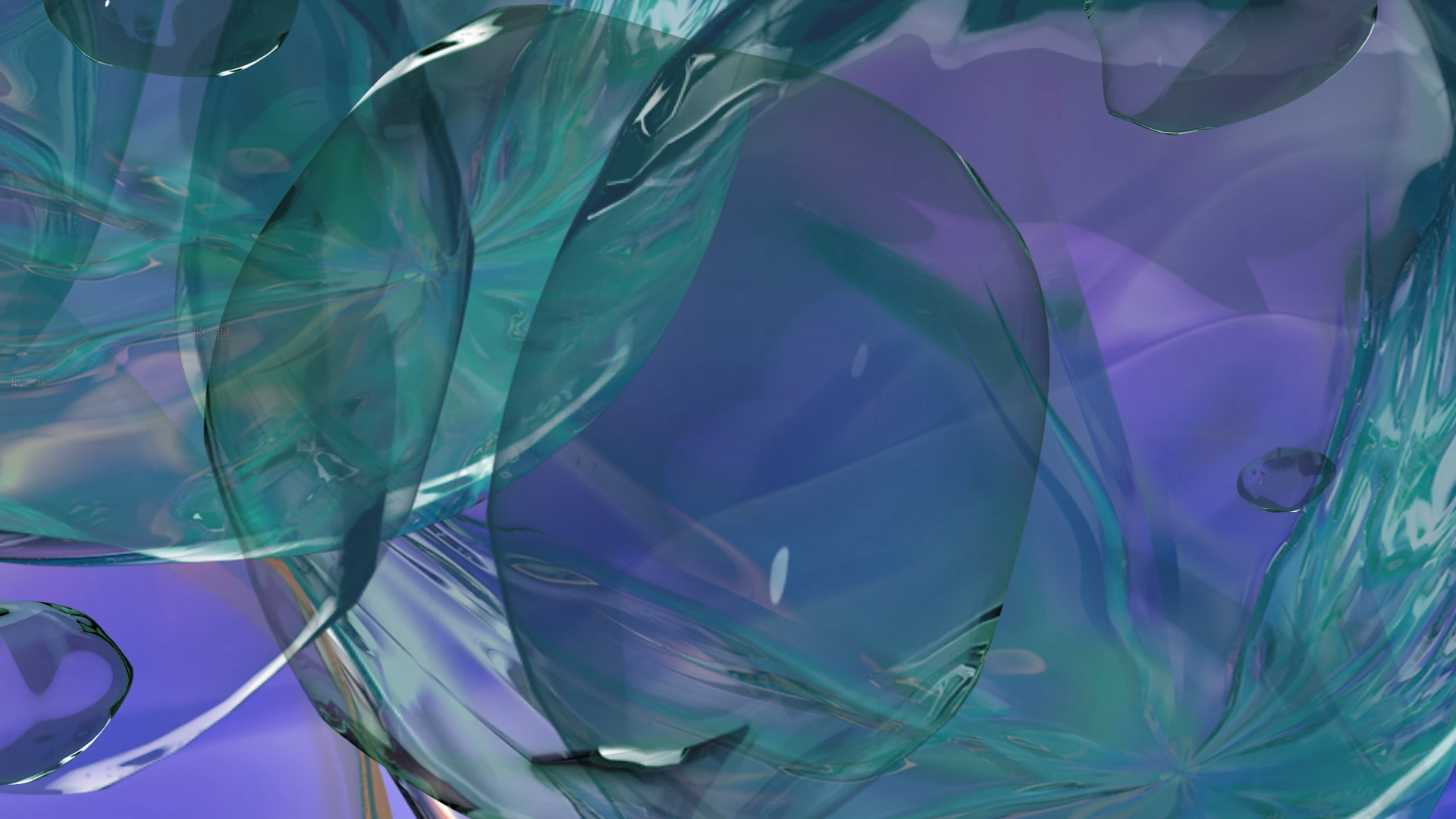原创酸性风泡泡墨绿色简约背景AE模板视频的预览图