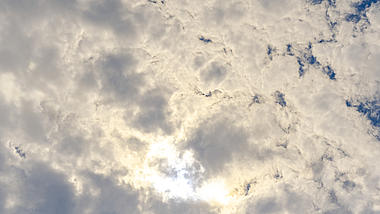 4K烈日夏天唯美云层移动延时阳光视频的预览图